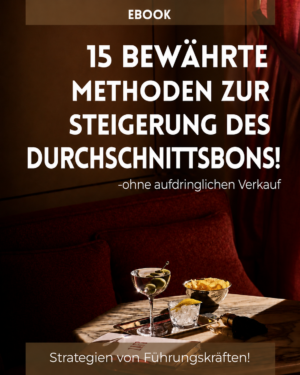 E-Book: 15 bewährte Methoden zur Steigerung des Durchschnittsbons