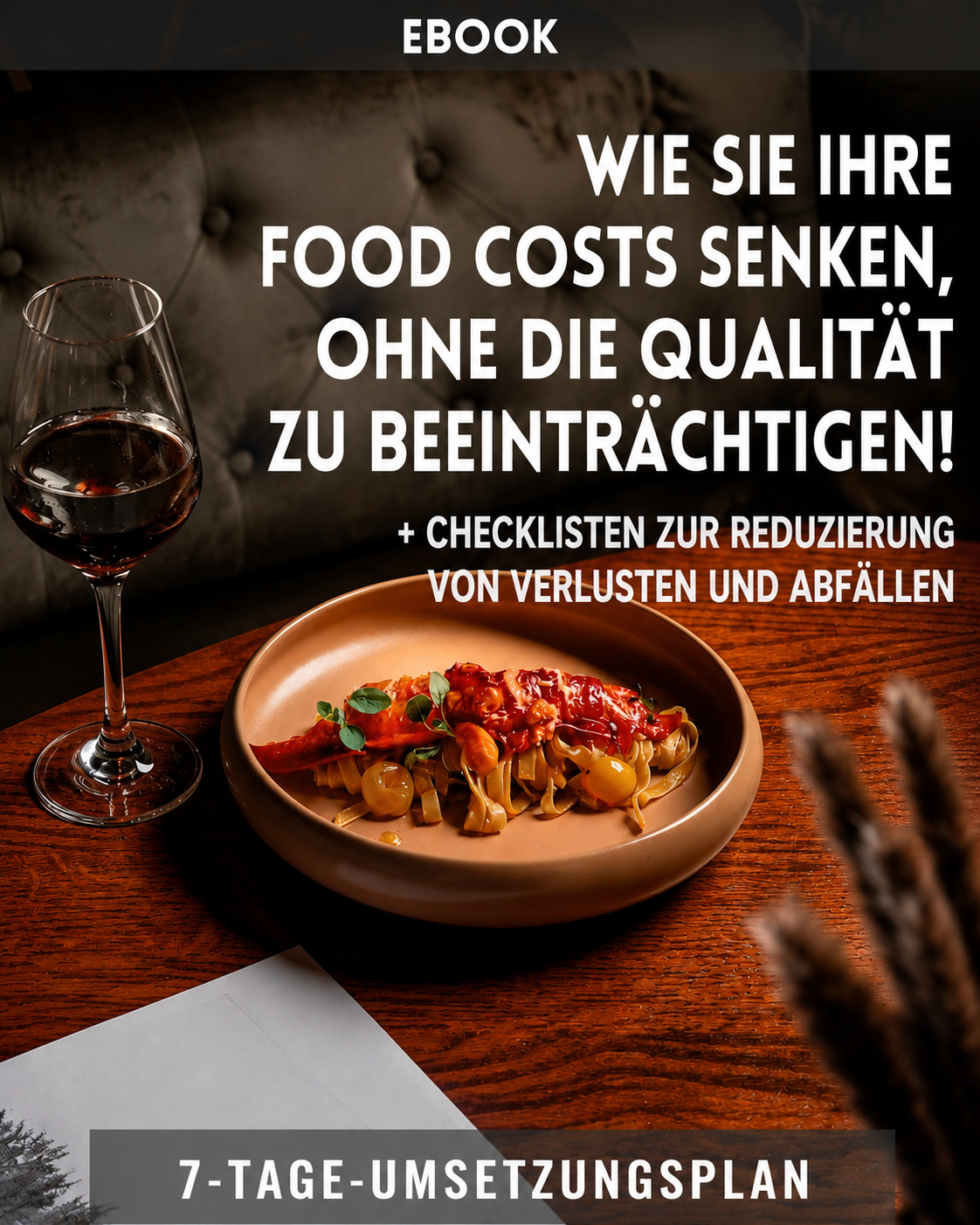 E-Book: Wie sie ihre food costs senken: ohne die Qualität zu beeinträchtigen