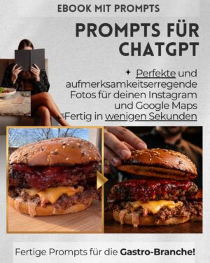 E-Book: Prompts FÜR chatgpt Perfekte und aufmerksamkeitserregende Fotos